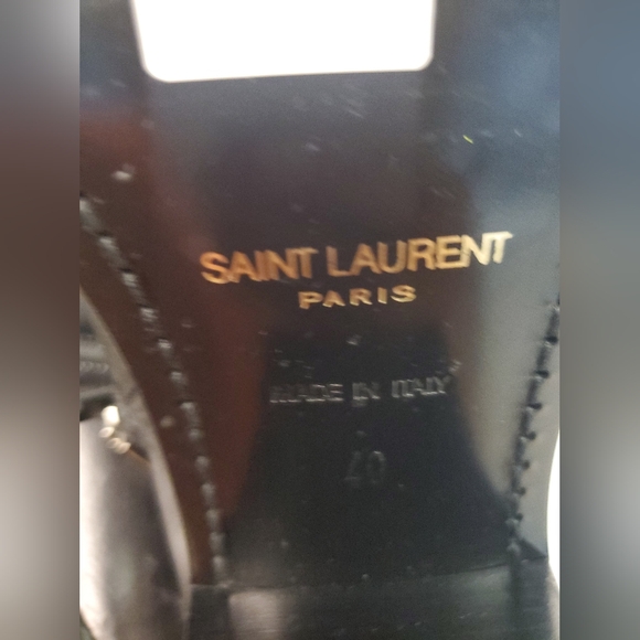 Saint Laurent Finn leather boots Saint Laurent size 40 black - Picture 14 of 16